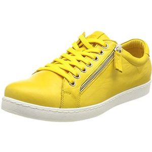 Andrea Conti Damessneakers, geel, 42 EU