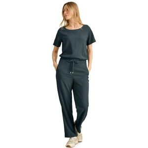Cecil Dames Jumpsuit met Structuur in Groen
