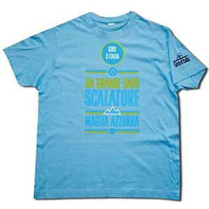 Giro Italia Scalatore8 T-shirt, hemelsblauw, 8 jaar, uniseks kinderen