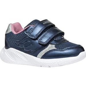 Geox Baby Meisjes B Sprintye Girl C Sneakers, blauw, 22 EU