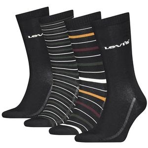 8719965009202 LEVIS REG CUT STRIPE GIFTBOX 4P, Black Combo., 35/38 EU