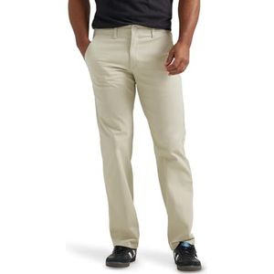 Lee Heren Performance Series Extreme Comfort Straight Fit Pantperformance Broek, Steen, 30W / 30L