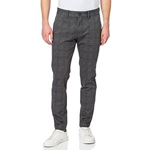ONLY & SONS ONSMAKR Check Pants HY GW 9887 NOOS Chino voor heren, Black 1, 36W x 34L