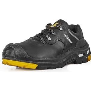 U-Power - Chaussures de sécurité basses ultra résistantes YARVIS - Environnements exigeants - S3 HRO SRC CI 41 Noir/Jaune