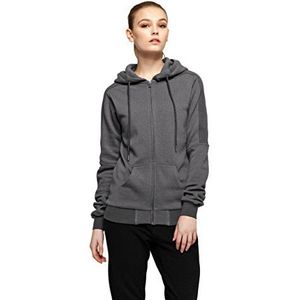 Onepiece Uniseks sweatjack met capuchon Slow, grijs (donkergrijs gemêleerd), XL