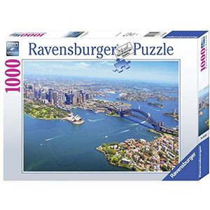 Ravensburger Puzzle 1000 stukjes, Opera House en Harbour Bridge, Sydney, Australië, puzzel voor volwassenen en kinderen vanaf 14 jaar, [exclusief bij Amazon]