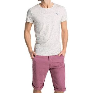 edc by ESPRIT heren T-shirt met neps - slim fit