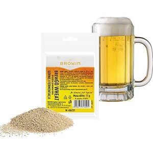 Browin BrewGO 406201 biergist, type opslag, 11 g, voor 20 l bier, alcohol ≤ 6%, poeder