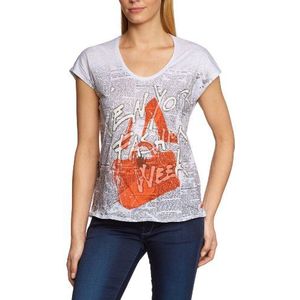 Calvin Klein Jeans T-shirt voor dames, grijs (M90), 34