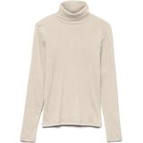 Vmchloe - T-shirt - Rolkraag - Lange Mouwen - Tight Fit