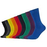 Camano - Sokken - Blauw Geel Rood Zwart - 9 Pack - Jersey