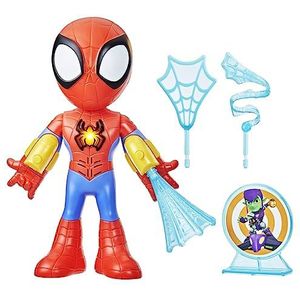 Marvel Spidey and His Amazing Friends Elektronisch pak Spidey figuur 25 cm kleuterschool speelgoed voor kinderen vanaf 3 jaar