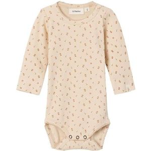 Name It Nbfgago LS Slim Body Lil Noos Meisjes, mist, 12 Maanden