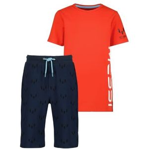 Vingino Jongens Ville Pajama Set, Sportief rood, 158 cm