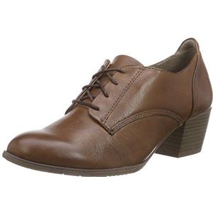 Jana 23303 Dames Derby veterschoenen, Bruin Cognac 305, 40 EU