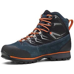 TREZETA Heren Aoraki Wp Hiking Shoe, blauwe inkt oranje, 47 EU