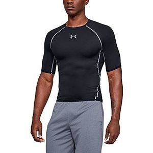 Under Armour HeatGear Armour compressieshirt voor heren, functioneel shirt met korte mouwen