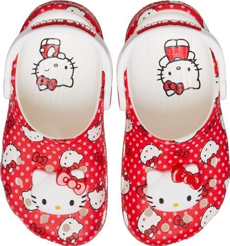 Crocs - Hello Kitty - Klompen - Rood - Materiaal: Foam