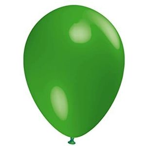 Ballonnen middengroen 18 stuks 22 cm