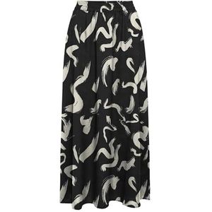 Onlnova Life VIS Jamilla rok AOP, Zwart/Aop: 587 Yoko, XS