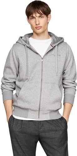 Sweatvest - Capuchon - Losse Pasvorm - Mélange - Zacht Aanvoelend