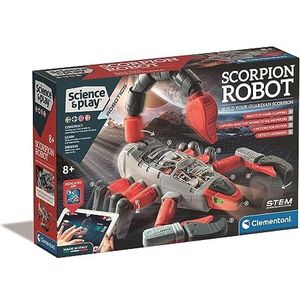 Clementoni - 78811 - Science & Play Robotics - Scorpion Robot, 8-12 jaar oud