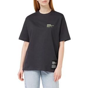 Dr. Denim Kerry Tee voor dames, Grafiet Happy Hour, XS