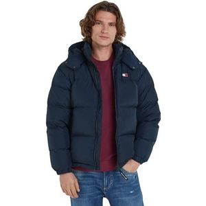 Tommy Jeans Heren TJM ALASKA PUFFER EXT DM0DM19537 Andere jassen, blauw (Dark Night Navy), XS, Blauw (Donker Nacht Marine), XS