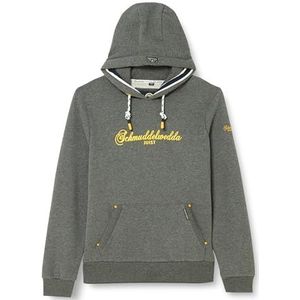 YUKA Heren Hoodie 36613793-YU01, Grijs Melange, XXL, grijs melange, XXL