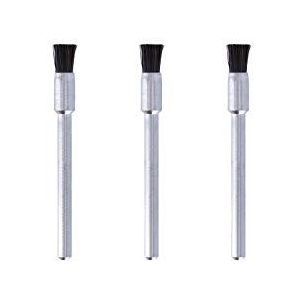 Dremel 405 Draadborstel Multipack Ø 3.2mm Set van 3 Draadborstels voor Reinigen en Polijsten