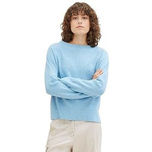 TOM TAILOR Damestrui, 12391 - Clear Light Blue Melange, L