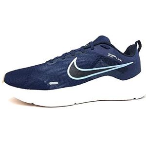 Nike Downshifter 12, Herensneakers, Midnight Navy/Worn Blue-Dark Obsidiaan, 41 EU, Midnight Navy Worn Blue Dark Obsidiaan, 41 EU