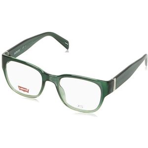 Levi's LV 1047 bril, 1ED/19 groen, 51 volwassenen, uniseks, 1 m/19 groen