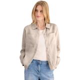 Cecil - Dames Linnen Blouson - Beige