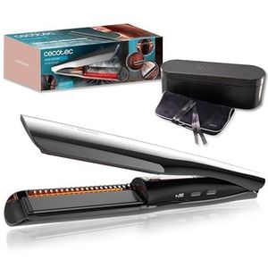 Cecotec Ritualcare Steamy Professionele stijltang met kabel, 62 W, geavanceerde stoomtechnologie, keramische platen, afneembare magneethouder, 360 graden kabel, led-display