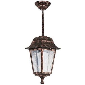 Homemania MDL.2831 Hanglamp Optic koper in ABS, 15 x 15 x 50 cm