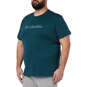 Columbia CSC Basic Logo™ Short Sleeve Blue XXL Heren, Blauw, XXL