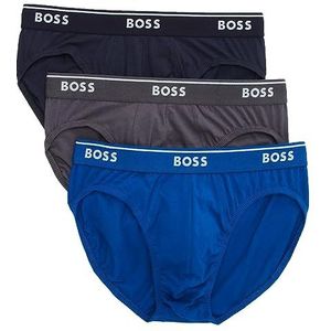 Hugo Boss Heren 3-pack katoenen broek, True Blue/Sky Kapitein/Gesmede ijzer, M