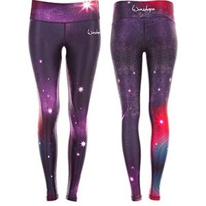 WINSHAPE Ael102 Functionele dameslegging, power shape, leggings, space, slim style, fitness, vrije tijd, sport, yoga, workout