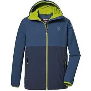killtec jongens Functioneel jack is waterdicht/outdoorjack met capuchon KOS 276 BYS JCKT, dark ocean, 128, 41463-000