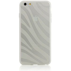 BlingMyThing Ayano Expression Collection Zebra beschermhoes voor Apple iPhone 6 Plus transparant