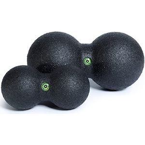 BLACKROLL® DUOBALL & FOAMROL SET, 2-delige massageset met BLACKROLL®DUOBALL 08 en 12, massage roller ideaal voor nekmassage of parallelle spierstrengen