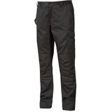 Werkbroek - Zwart - 65% Polyester 35% Katoen - Ergonomische Kniebeschermers