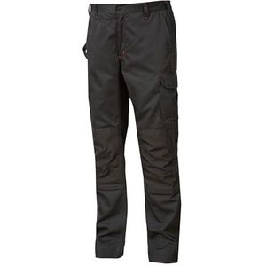 Werkbroek - Zwart - 65% Polyester 35% Katoen - Ergonomische Kniebeschermers