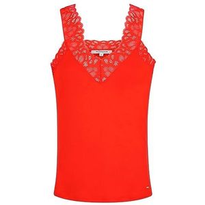 Morgan 212-dnana T-shirt, levendig rood, L voor dames, levendig rood, L