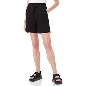 ONLY Onlpoprash Summer Life losse shorts PNT stoffen shorts, zwart, S