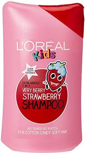 L'OrÃ©al Paris Kids Extra zachte 2-in-1 zeer Berry aardbei shampoo, 250 ml