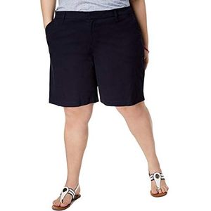 Tommy Hilfiger Hollywood Dames Chino's Shorts, Ultra Navy, 22 Plus