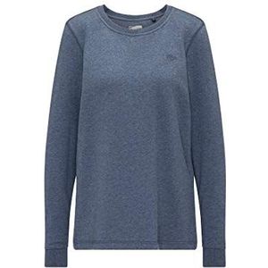 baradello Dames sweatshirt 30605673-BA01, donkergrijs blauw melange, S, Donkergrijsblauw melange, S