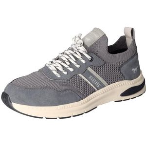 Mustang 4194-301 Sneakers voor heren, grijs, 41 EU